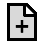 File Add SVG Icon